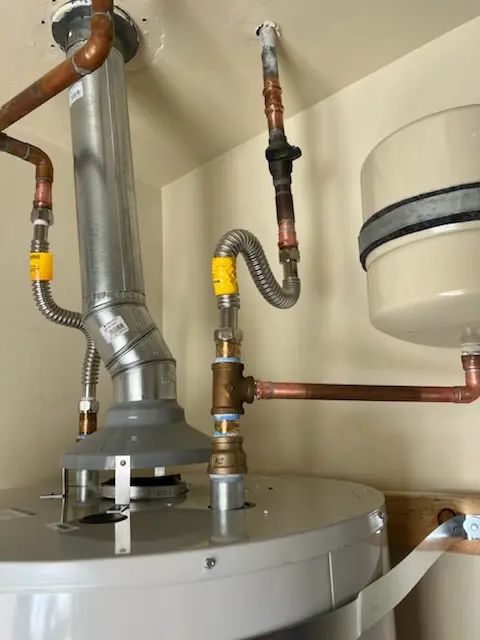 Water heater installation and plumbing repair in Grundys Corner